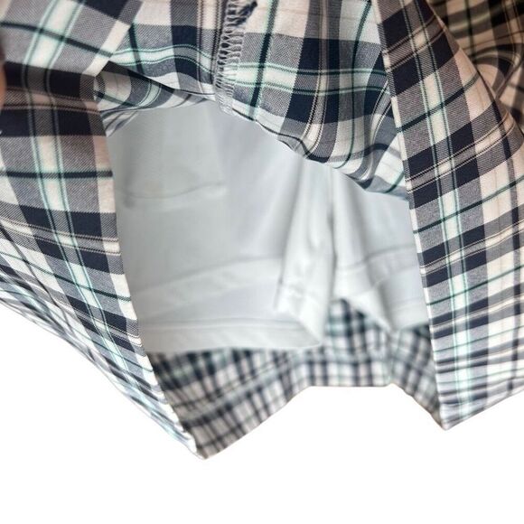 Izod Golf Skort Navy and Lime Green Size 12 - Picture 4 of 6